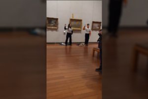 Prancūzų aktyvistai sriuba sutepė dar vieną garsų paveikslą