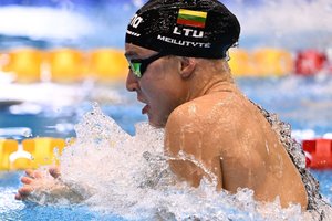 Netikėtumas: pasaulio čempionės titulą gynusi R. Meilutytė į mėgstamos rungties pusfinalį neprasimušė