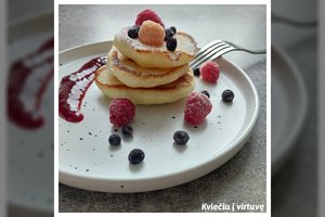 Puikiai tiks Užgavėnėms – mieliniai blynai: stori ir skanūs