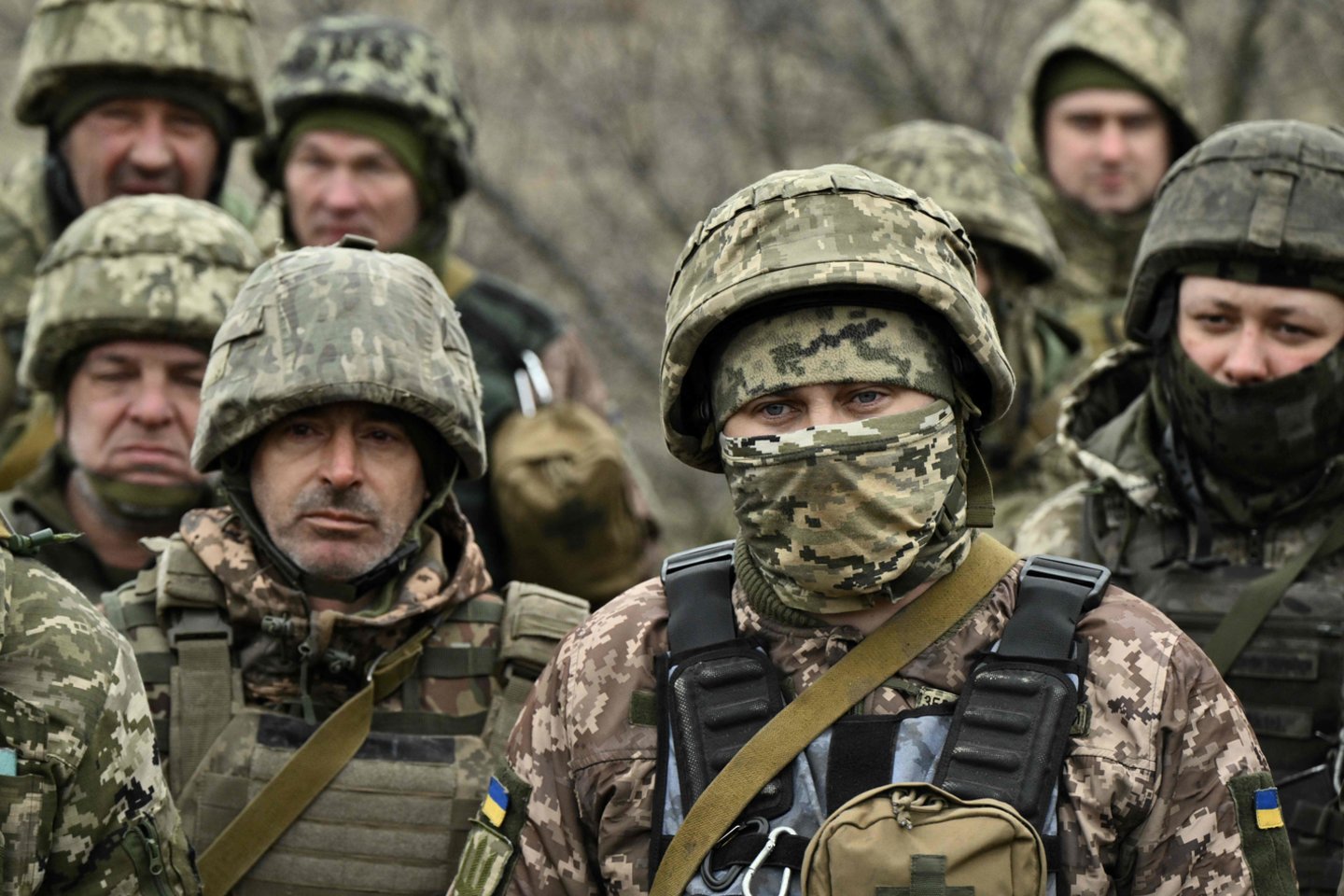 Ukrainos kariai.<br>AFP/Scanpix nuotr.