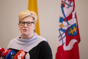 I. Šimonytė nesutinka su G. Nausėdos kritika, kad droninių pajėgumų plėtrai KAM neskiria pakankamo dėmesio