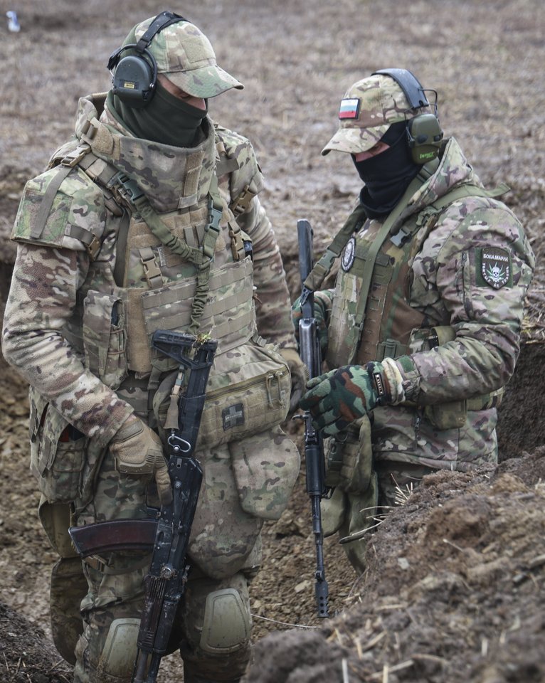 Rusijos kareiviai.<br>EPA-ELTA nuotr.