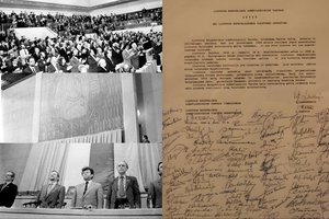 Signatarų rankas pančiojo aplinkybės: kiek iš tiesų parašų buvo padėta ant Kovo 11-osios Akto?