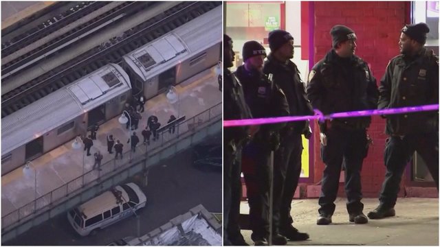 Išpuolis Niujorko metro stotyje pareikalavo žmogaus gyvybės