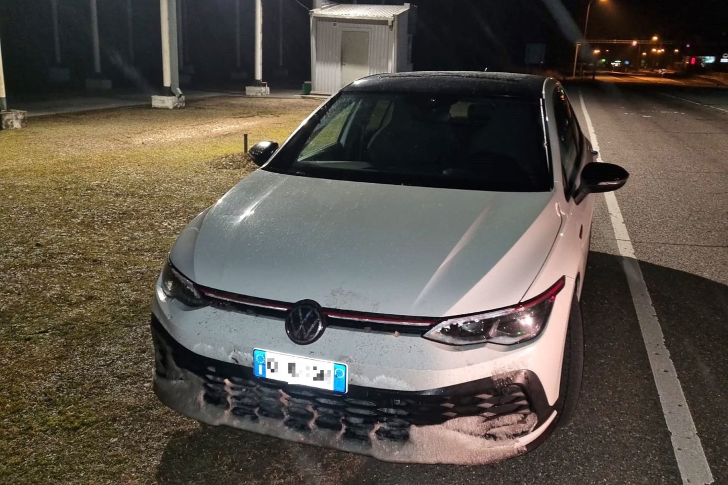 Šis „VW Golf“ vasario 6-ąją buvo pavogtas Vokietijoje