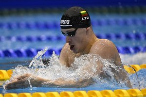 Lietuviams trečiadienį nepavyko įveikti pasaulio plaukimo čempionato atrankų
