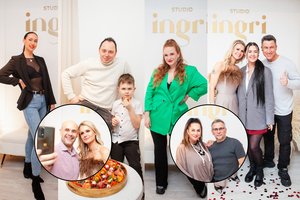 Naujo grožio salono Kaune atidaryme – būrys žvaigždžių: pasirodė ir „Tikroji išdykėlė“