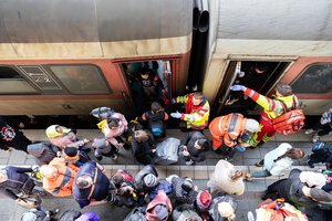 Norvegijos premjeras pasipiktino Drameno miesto sprendimu priimti tik pabėgėlius iš Ukrainos