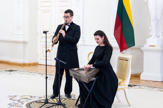 Prezidentūroje įteiktos Nacionalinės kultūros ir meno premijos.<br>J.Kalinsko (ELTA) nuotr. 