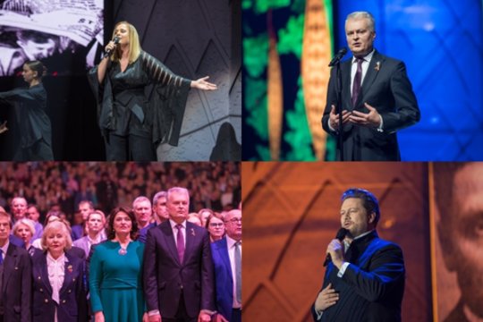 Vasario 16-osios proga surengtame koncerte: išskirtinė scenografija, žinomi atlikėjai ir G. Nausėdos vizitas