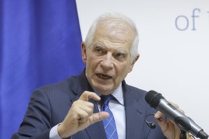 ES diplomatijos vadovas įspėja: JAV saugumo skėtis galbūt ne visad bus išskleistas