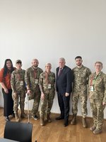 A. Anušauskas Miunchene pabrėžė transatlantinės vienybės ir signalo dėl Ukrainos narystės NATO svarbą