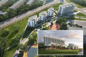 Žirmūnuose kils dar vienas daugiabučių kvartalas: naujakuriams – 180 butų