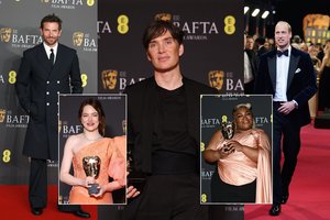 Londone išdalyti BAFTA kino apdovanojimai: triumfavo „Openheimeris“