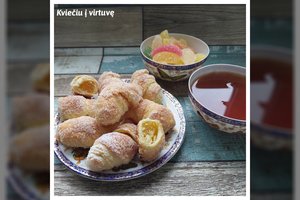 Skonis, kuris nuneš į vaikystę – sausainiai su marmeladiniu saldainiu