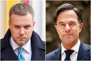 G. Landsbergis turi klausimų NATO vadovu siekiančiam tapti M. Rutte: turėtų aiškiau atsakyti, kaip mato Rytų flango gynybą