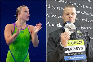 Už pergales – saldžios premijos: paaiškėjo, kiek savo kišenes papildys R. Meilutytė ir D. Rapšys