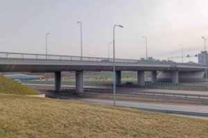 Vasarą laukia naujos spūstys: „Megos“ viaduko laukia kapitalinis remontas