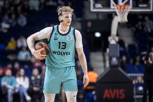 Studentų pirmenybių atkrintamosiose – K. Žemaičio ir „Ryto“ puolėjo lyderystė