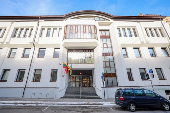 Sostinės Vivulskio gatvėje vasarį atidarytas iš esmės atnaujintas pastatas, kuriame įsikūrusi Socialinės apsaugos ir darbo ministerija.