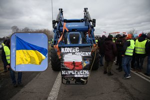 Ukraina reikalauja „ryžtingo ES atsako“ po incidento su grūdais Lenkijos pasienyje