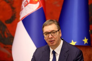 A. Vučičius laikosi savo: sankcijų prieš Rusiją nesiims