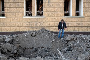 Šiaurės Korėjos raketoje, kuria Rusija atakavo Ukrainą, rasta šimtai detalių iš Europos ir JAV