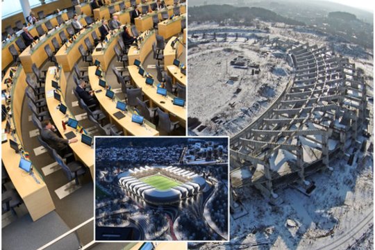 Seimo komitetas rekomenduoja dėl Nacionalinio stadiono balsuoti po ministerijos ir VPT išvadų.