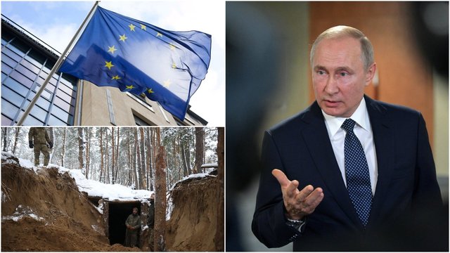 Pažaboti Rusiją ES bandys nauju sankcijų paketu: štai, kas jame numatyta