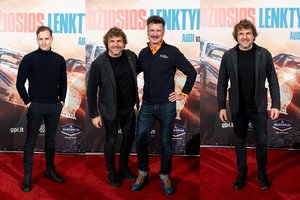 Filmo „DIDŽIOSIOS LENKTYNĖS. AUDI VS LANCIA“ premjeroje – ralio pasaulio elitas bei pramogų pasaulio žvaigždės