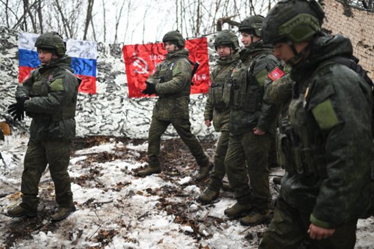 Rusijos agresija Ukrainoje. Rusų kareiviai.
