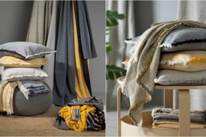 IKEA pristato kolekciją, kuriai pagaminti buvo panaudotos ir perdirbtos darbuotojų uniformos