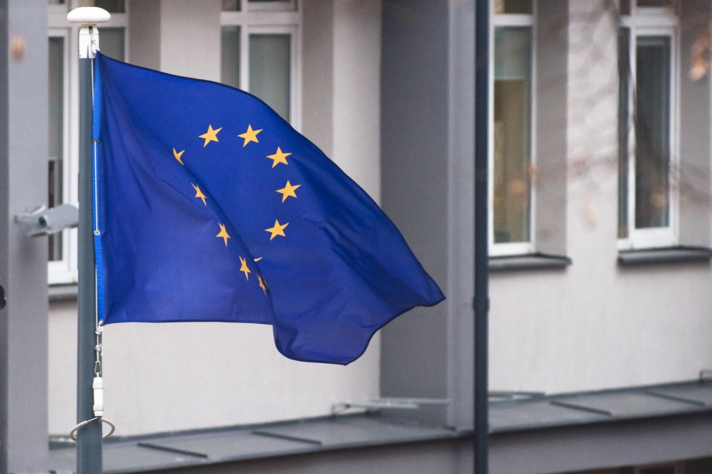 Europos sąjungos vėliava<br>V.Ščiavinsko nuotr.