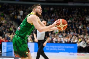 Kitokį vaidmenį Lietuvos rinktinėje pasitikęs R. Giedraitis: „Su metais ateina patirtis“