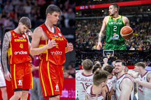 Čempionato atrankos pirmoji diena: staigmenos, „netikri“ pasaulio čempionai ir buvusių LKL žaidėjų tritaškių mūšis