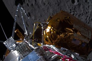 „Odysseus“ tapo pirmuoju privačiu Mėnulyje nusileidusiu erdvėlaiviu