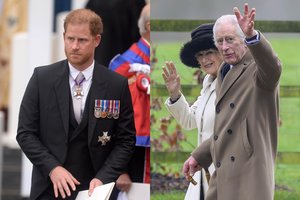 Vizito pas tėvą metu princas Harry užsitraukė pamotės Camillos rūstybę