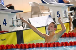 Jaunieji šalies plaukikai pratęsė rekordinių plaukimų seriją čempionate Klaipėdoje