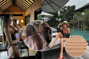 Paviešintas vaizdo įrašas atskleidžia, su kokiu vyru Viktorija Siegel atostogauja Balio saloje