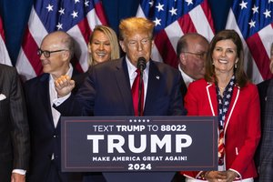 D. Trumpas laimėjo respublikonų pirminius rinkimus dar vienoje valstijoje