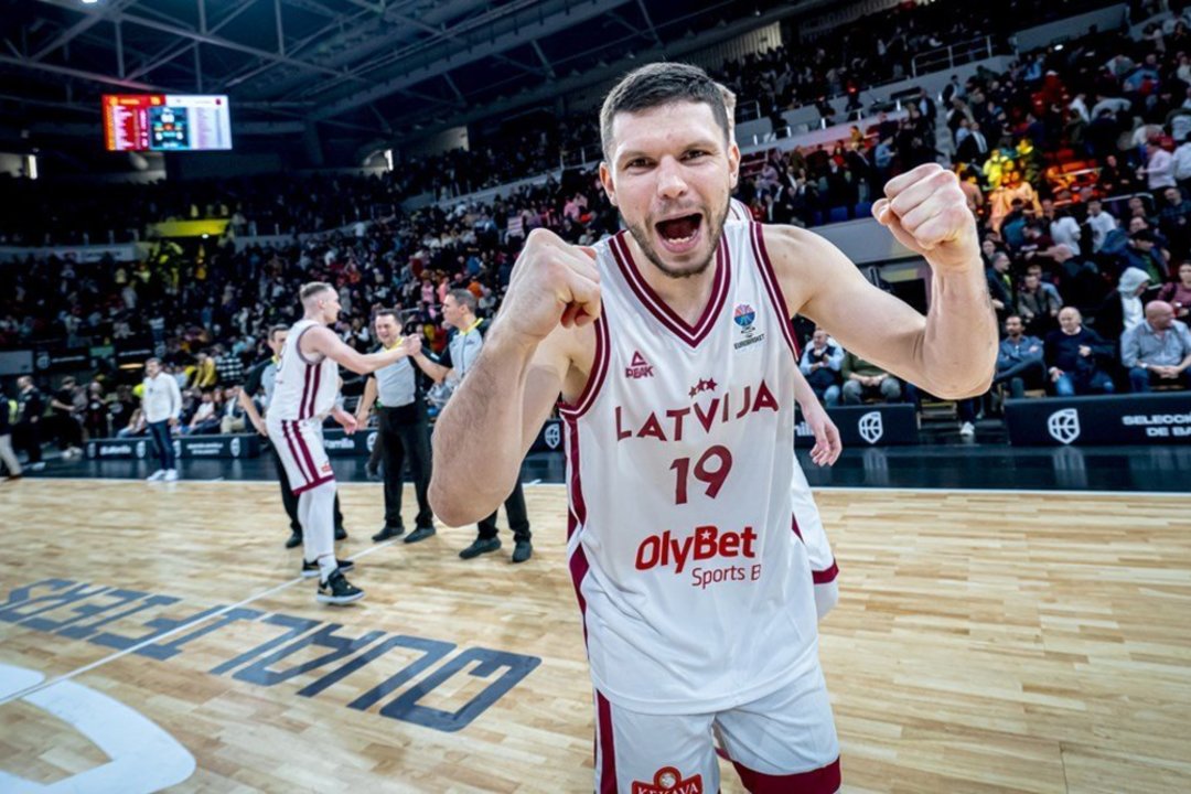 Atrankoje į Europos čempionatą – dar viena Latvijos pergalė
