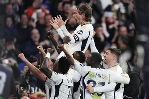 Įspūdingas L. Modričiaus įvartis nukalė „Real“ pergalę prieš „Sevilla“