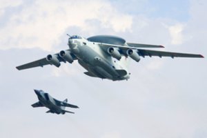 „Forbes“ atskleidė rusų lėktuvo A-50 sunaikinimo pasekmes: „Rusams užmerkiamos akys“