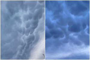 Užfiksavo debesis lyg iš animacinio filmo: paaiškino, kodėl lakūnams rekomenduojama jų vengti