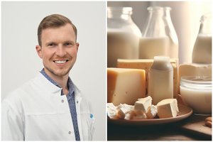 Gydytojas dietologas sklaido mitus apie pieno produktus – rinktis derėtų ne pagal riebumą