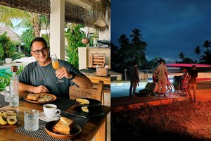 Į egzotišką kraštą atvykęs Orijus Gasanovas pateko į avariją: „Kritimas atrodė baisiai“