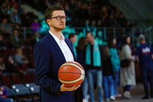 Treneris M. Leonavičius apie brolius Ballus, „trickshot‘us“ ir J. Valančiūno bei D. Sabonio duetą