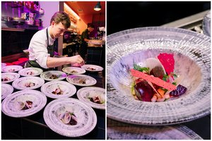 Rožinis šefo Deivydo Praspaliausko meniu Berlyno gastrofestivalyje tapo artėjančio „Vilnius Pink Soup Fest“ šaukliu 