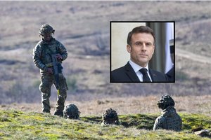 Žinutė Maskvai ir Berlynui: paaiškino, kas slypi už E. Macrono pareiškimo dėl NATO karių Ukrainoje