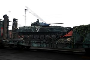 Partizanai fiksuoja Rusijos karinės technikos permetimą į Baltarusiją